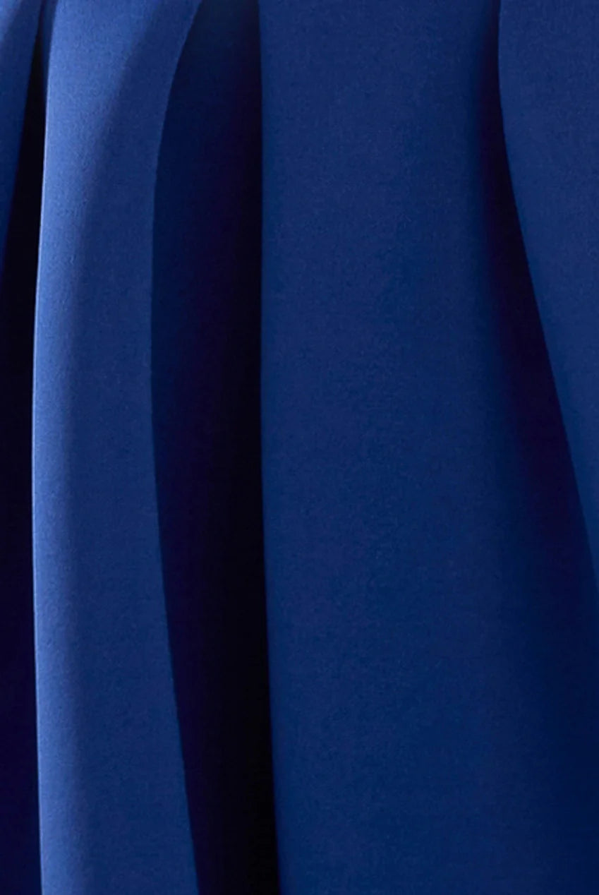 SCUBA FOAM SKATER MIDI DRESS