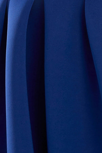 SCUBA FOAM SKATER MIDI DRESS