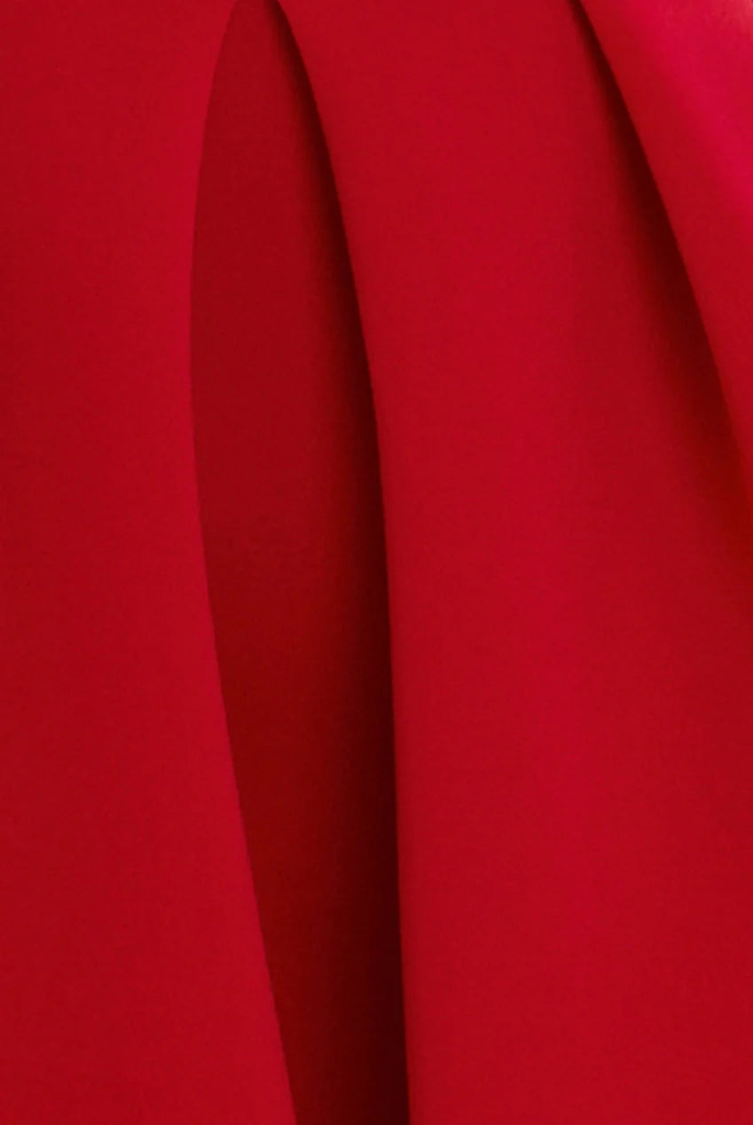 SCUBA FOAM SKATER MIDI DRESS