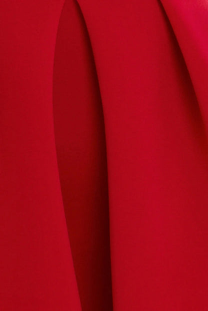 SCUBA FOAM SKATER MIDI DRESS